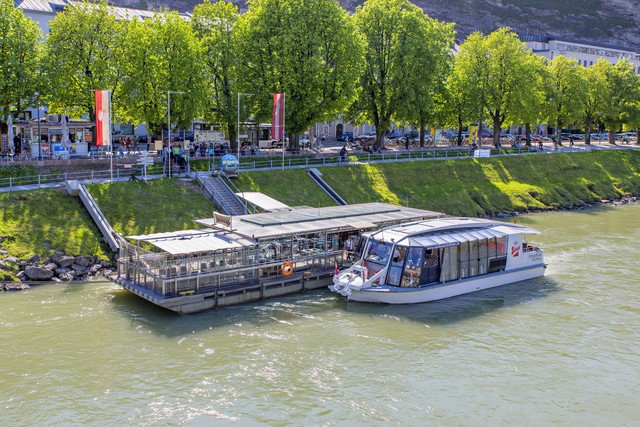 Salzburg cittá giro in barca
